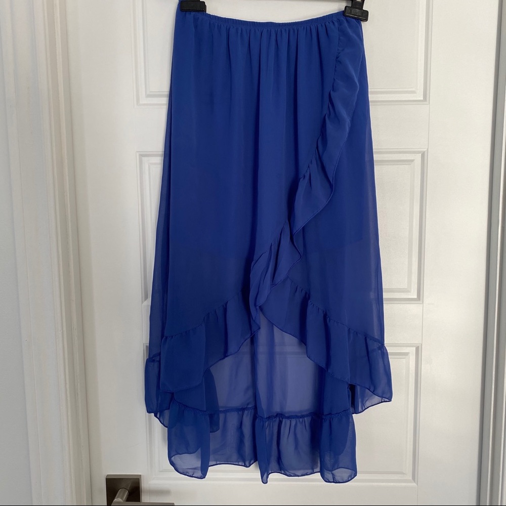 High low skirt